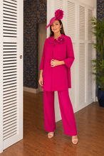 Load image into Gallery viewer, Carmen Melero Top and Pants in Fuchsia
