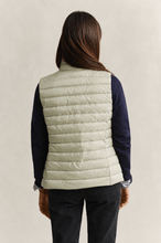 Load image into Gallery viewer, Gant Light Down Vest in Faded Sage
