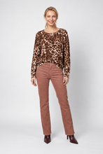 Load image into Gallery viewer, Monari Knitted Jumper with Leo-Pattern
