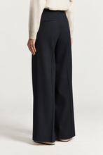 Load image into Gallery viewer, Peserico Wool Gabardine Palazzo Trousers
