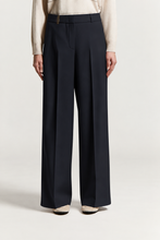 Load image into Gallery viewer, Peserico Wool Gabardine Palazzo Trousers
