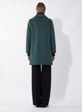 Load image into Gallery viewer, Cinzia Rocca Cinzia Rocca Wool Coat in Green
