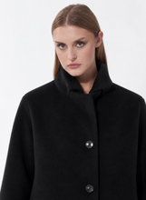 Load image into Gallery viewer, Cinzia Rocca Classic Wool Coat in Black
