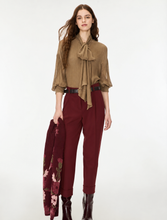 Load image into Gallery viewer, iBlues Rava Burgandy Trousers
