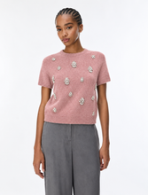 Load image into Gallery viewer, iBlues Embroidered Jumper in Pink
