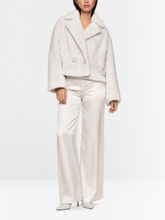 Load image into Gallery viewer, MarcCain Short faux fur outdoor coat
