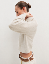 Load image into Gallery viewer, Emme Donata Sweater in Ivory
