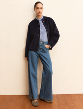 Load image into Gallery viewer, Emme Giuliva Sleeveless Blouse in Navy
