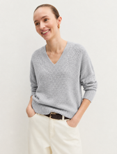Load image into Gallery viewer, Emme Fertile Sweater in Melange Light
