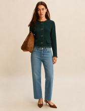 Load image into Gallery viewer, Emme Film Cardigan in Green
