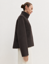 Load image into Gallery viewer, Emme Balia Faux Fur Short Coat in Dark Brown
