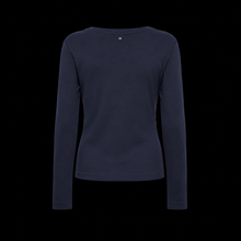 Load image into Gallery viewer, Mos Mosh 0-Long Sleeve Tee in Navy
