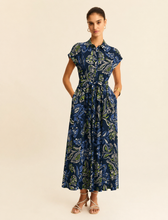 Load image into Gallery viewer, Emme Panino Dress in Navy Floral

