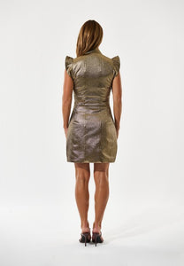 Dea Kudibal Ditta Dress in gold