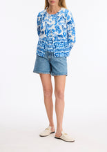 Load image into Gallery viewer, Leo &amp; Ugo Twin-Set in Blue/White
