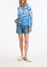 Load image into Gallery viewer, Leo &amp; Ugo Twin-Set in Blue/White

