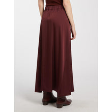 Load image into Gallery viewer, Marella Belluno Skirt in Bordeaux
