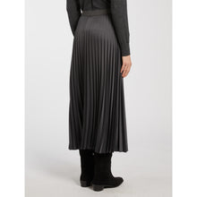 Load image into Gallery viewer, Marella Pontiac Pleated Skirt in Dark Grey
