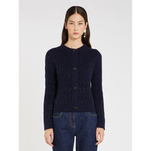 Load image into Gallery viewer, Marella Digital Cardigan in Navy

