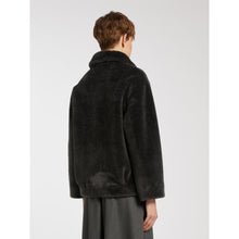 Load image into Gallery viewer, Marella Fresa Faux-Fur Jacket in Dark Grey
