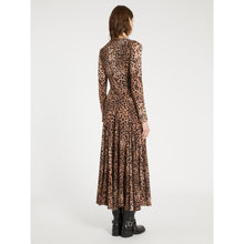 Load image into Gallery viewer, Marella Mecene Dress in Leapord Print
