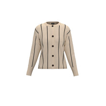 Load image into Gallery viewer, Emme Palmira Cardigan in White/Black
