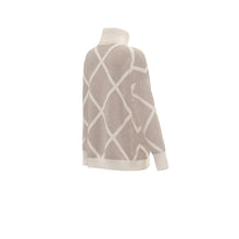 Load image into Gallery viewer, Emme Dorato High-Neck Sweater in Ecru
