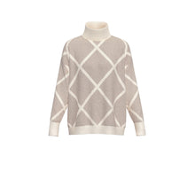 Load image into Gallery viewer, Emme Dorato High-Neck Sweater in Ecru
