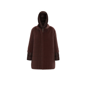 Emme Olaf Faux-Fur in Bordeaux