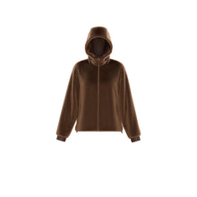 Load image into Gallery viewer, Emme Topaz Faux-Fur Jacket in Brown
