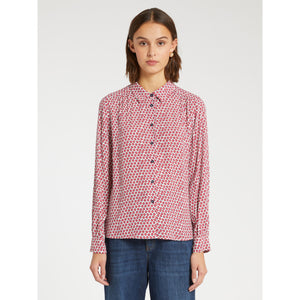iBlue Ester Blouse in Ivory Apple