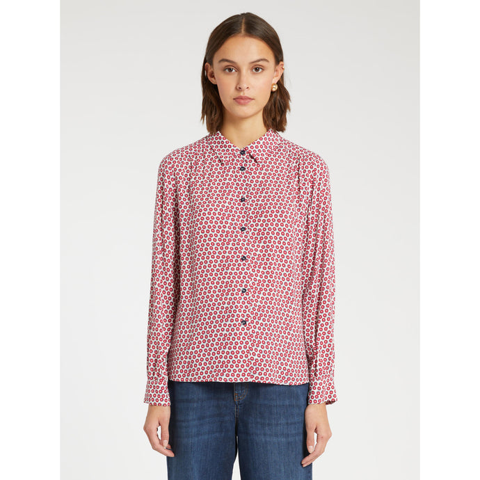 iBlue Ester Blouse in Ivory Apple