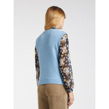 Load image into Gallery viewer, iBlue Pesaro Knitted Vest in Sky Blue
