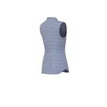 Load image into Gallery viewer, Emme Giuliva Sleeveless Blouse in Navy
