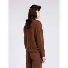 Load image into Gallery viewer, Marella Adepto V-Neck Cashmere Cardigan in Caramel
