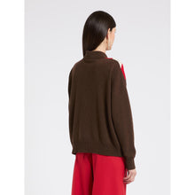 Load image into Gallery viewer, Marella Sequoia Knit Jumper in Red Inlay
