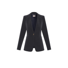 Load image into Gallery viewer, Emme Fresia Blazer in Navy
