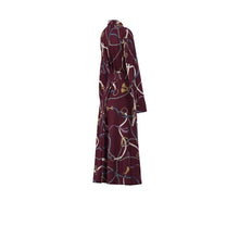 Load image into Gallery viewer, Emme Afone Shirt Dress in Bordeaux
