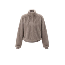 Load image into Gallery viewer, Emme Patio Faux-Fur Jacket in Off-White
