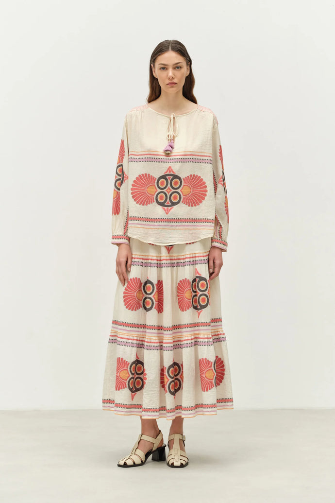 Devotion Twins Dilos Blouse in Cream