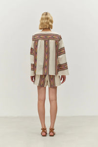 Devotion Twins Symmetry Blouse in Cream