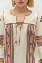 Load image into Gallery viewer, Devotion Twins Symmetry Blouse in Cream
