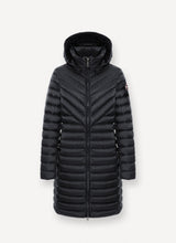 Load image into Gallery viewer, Colmar Long Light-Weight Down Jacket with Hood
