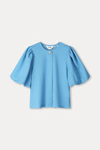 Load image into Gallery viewer, Pom Smashing Blue Top
