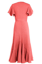 Load image into Gallery viewer, Edeline Dada Dress in Coral
