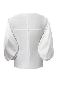 Edeline Georgia Blouse in Ivory
