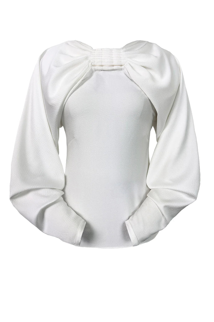 Edeline Georgia Blouse in Ivory