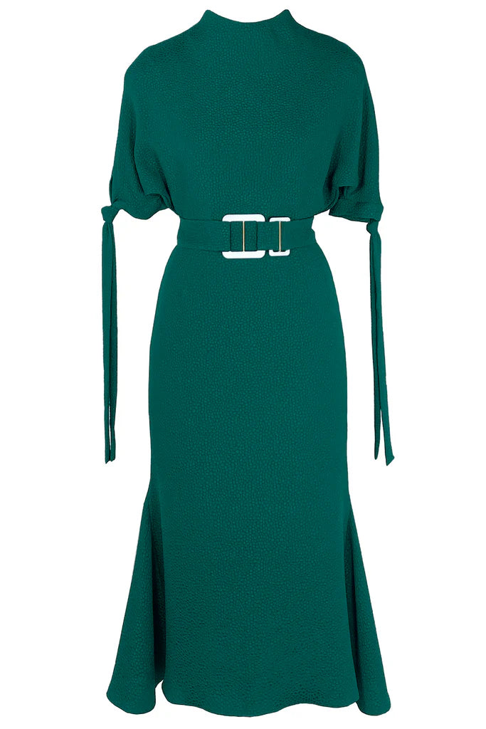 Edeline Pedernal Dress in Malachite