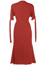 Load image into Gallery viewer, Edeline Pedernal Dress in Carmine
