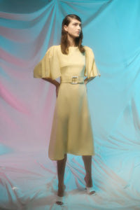 Edeline Mabel Dress In Pale Pink